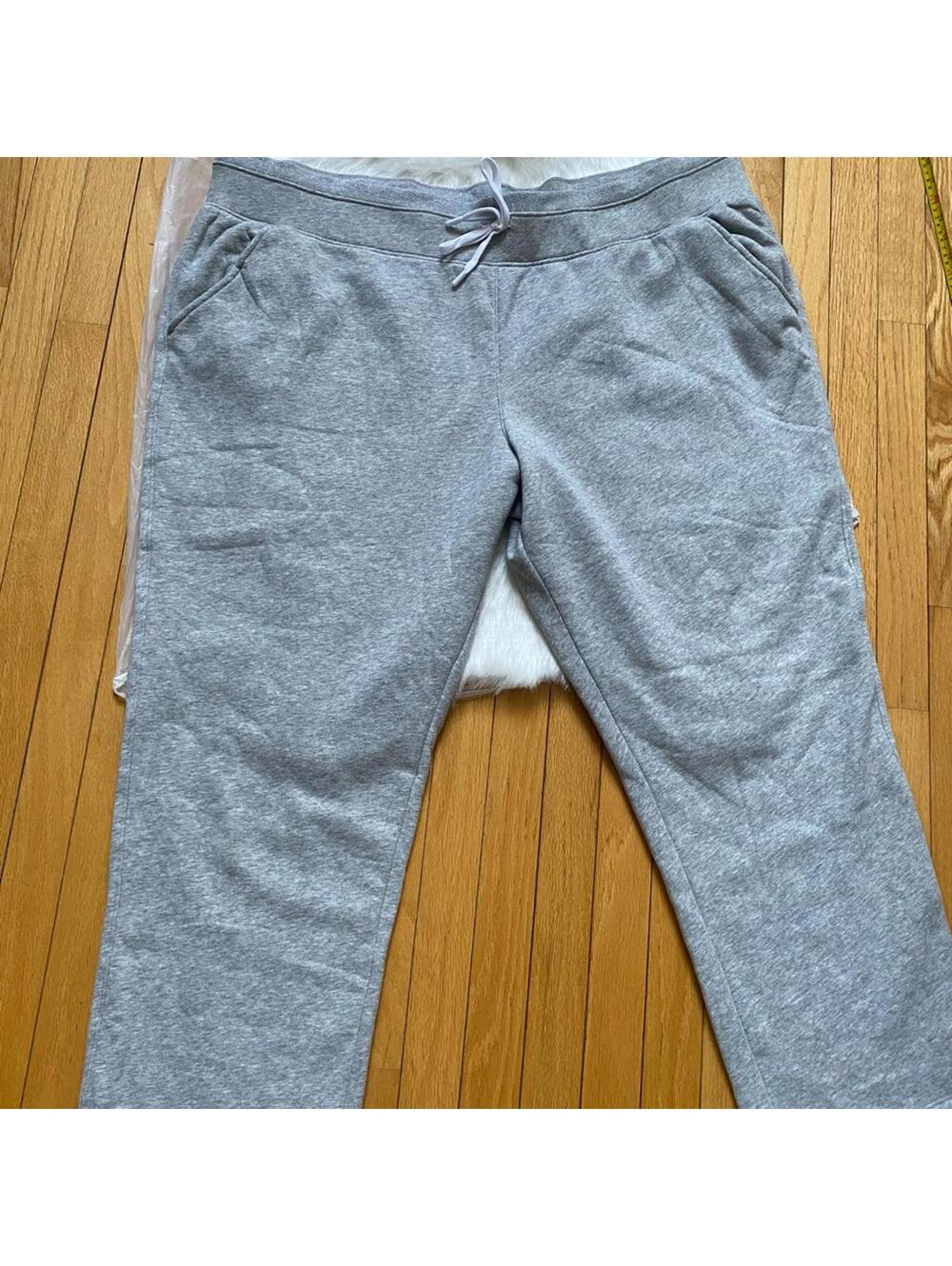Tek Gear Gray Sweatpants Elastic Waistband Tapered Fit 3X